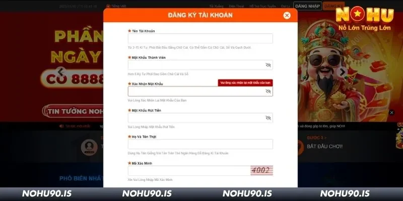 3 bước để đăng ký tài khoản mới